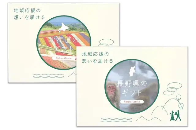 都道府県別のギフトカタログ